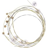 16 Lyre Harp String Replacements Musical Accessories for Lyre Harp Harpsichord Dulcimer Zither Stringed Instrument