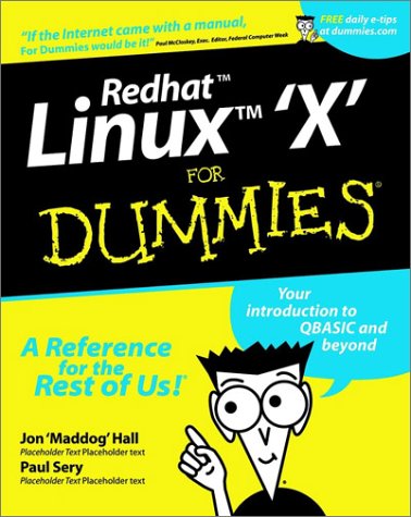 Red Hat Linux 7.3 For Dummies by Jon Hall, Paul G. Sery