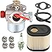 LV195EA Carburetor for Tecumseh 640350 640303 640278 640271 640338 LEV120 LEV100 LV195XA 4 Cycle Vertical Engine with 36905 Air Filter by TOPEMAI