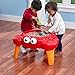 Step2 Crabbie Sand Table, Kids Sand Activity Sensory Table, 4 Piece Accessory Kit, Toddler Summer Outdoor Toys, Ages 1.5 - 6 Years Old