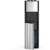 IKT Self Cleaning Bottom Load Water Cooler Dispenser for 3-5 Gallon Bottle Hot Cold and Room Water, Child Safety Lock, Empty 