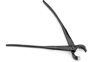 GLOGLOW Bonsai Concave Branch Cutter, 8.4 Inch Manganese Steel Alloy Sharp Blade Round Knob Cutter, Gardening Concave Pruner(210mm / 8.27inch)