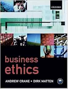 Business Ethics A European Perspective Managing