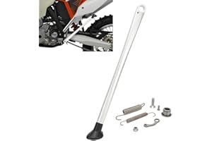 JFG RACING Dirt Bike Kickstand Side Stand Forging Aluminum With Springs For XC XCW XCF EXC EXCF 150 200 250 300 350 400 450 5