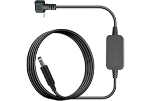 SYGGDERS Furrion FOS07TADS Vision S Monitor USB to DC 5V/12V car Charger Replacement FOS48TA-BL/FOS48TAPK-BL Hitch Wireless reversing Camera 7-inch Screen Charging Cable RV/Truck Spare Parts (9.84FT)