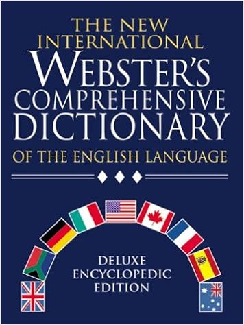 The New International Webster S Dictionary Of The English Language 9781582795577 Reference Books Amazon Com