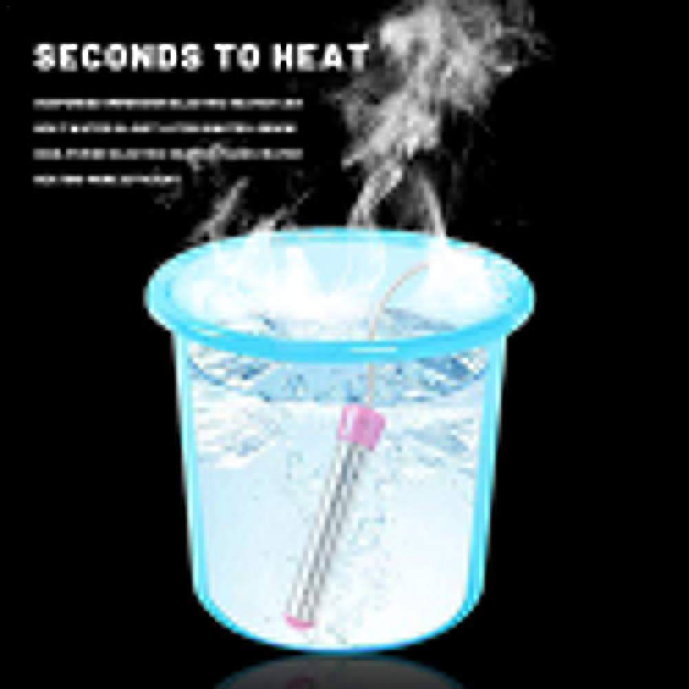 Pegtopone Heater Chauffe Eau A Immersion 2500w Tube Electrique En Spirale Chaudiere Avec Couvercle Protection En Acier Inoxydable 167 F Coupure Automatique Pour Baignoire Seau Piscine Gonflable Jardin Pieces De Rechange Pour