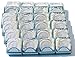 AIXIANG 24 Pack Baby Shower Favors Soaps Handmade Blue Pitter Patte Boxed Baby-feet Scented Soap Favors for Baby Boy Baby Shower Favors (24 Pack, Baby Boys Baby Shower Favors)