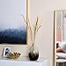 CASAMOTION Vases Hand Blown Art Glass Vase, Contemporary Stytle Centerpiece Vases for Table, Décor Gift Idea, Mixed (Grey Ombre)
