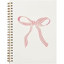 She Is Me Inspirational Spiral Notebook - Rose Gold Self Care Journal 5.5x8.3 Inch With 164 Lined Pages