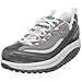 Skechers Women's Shape Ups Rockin-Out Lace-Up Fashion Sneaker,Gray,10 M US