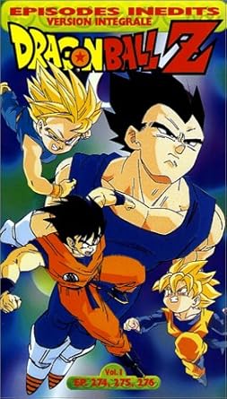 Dragon Ball Z Vol 1 Episodes 274 275 276 Vhs Dessin Anime Amazon Fr Video
