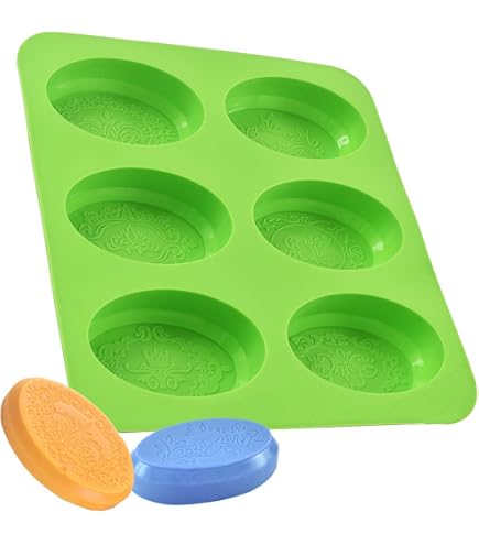 X-Haibei Stampo In Silicone Per Sapone Mini Rettangolare - 24 Cavità Per Saponi Ospiti O Cioccolatini