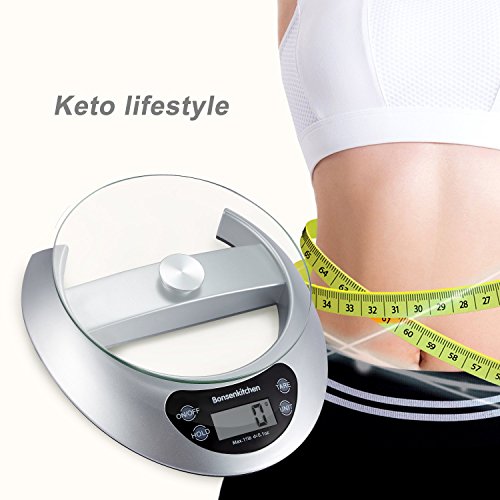 Digital Precision Food Kitchen Scale 11 lbs/0.1Oz (Batteries Included