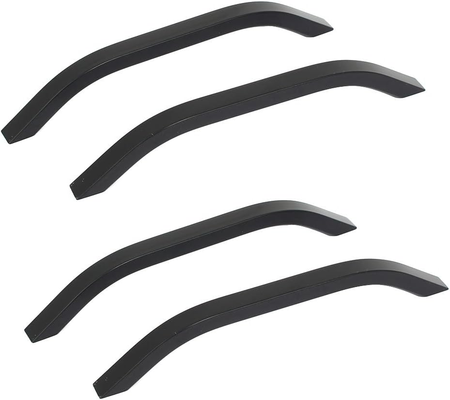 Aexit Closet Cupboard Drawer Door Metal Bow Pull Handles Black 128mm Hole Spacing 4pcs (702de3158355547c202f894d0ba24ac0)