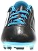 adidas Performance Conquisto Firm-Ground J Soccer Cleat ,Black/White/Solar Blue,4 M US Big Kid