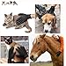 KINGDOO Pet Ninja Glove/Grooming Gloves cat Dog/Pets Hair Brush Remover Mitt/Enhanced Petting Glove Five Fingers Design/Perfect Cats Dogs Horses Long & Short Fur Shedding, Bathing, Massaging