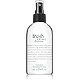 philosophy fresh cream & mint grace body spray - sweet scent - with notes of vanilla, peppermint & macadamia - luxury body spritz for women - long lasting fragrance - 8 fl oz