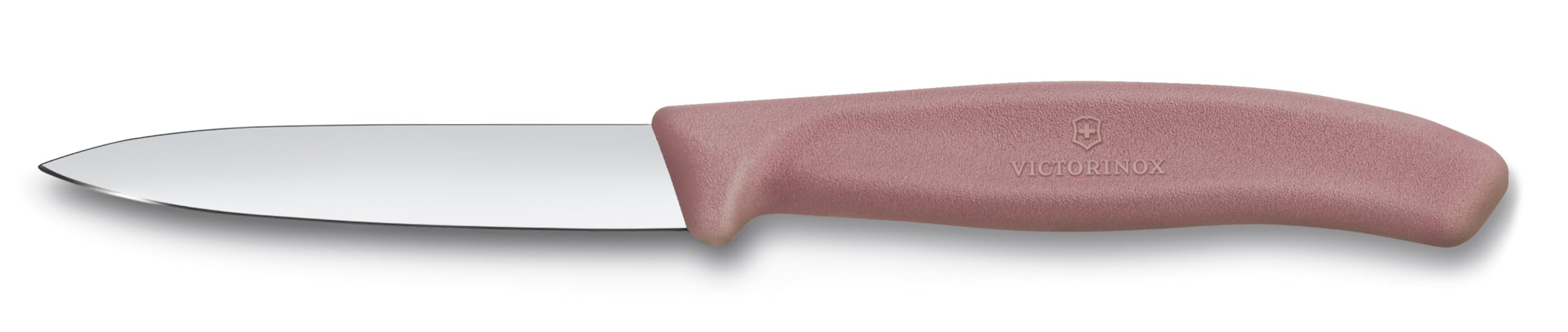 Victorinox Swiss Classic, Tomaten- und Gemüsemesser Set, 4teilig, Scharfe Klinge, 8 und 10 cm, Wellenschliff, Rostfreier Stahl, Grün und Rot 2