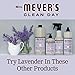 MRS. MEYER'S CLEAN DAY Exfoliating Body Scrub, Sugar Scrub that Leaves Skin Feeling Hydrated & Fresh, Made with Essential Oils, Lavender, 8 oz