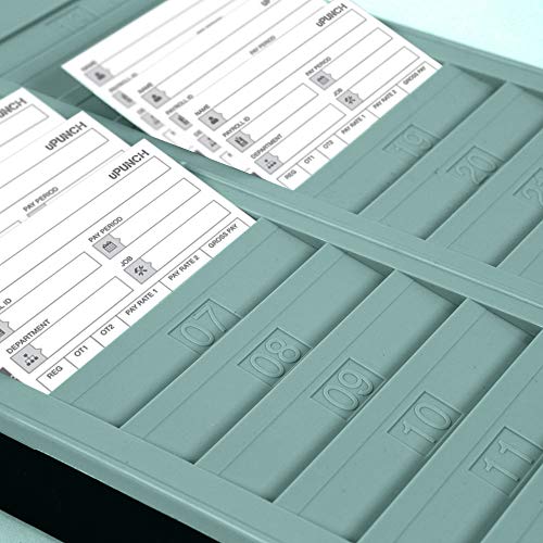 uPunch Time Card Rack with 50 Slots Pricepulse