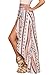 HOTAPEI Womens Summer Swimsuit Maxi Skirt Wrapped Beach Cover up Dress, Multicolord, One Size