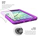 Galaxy Tab A 8.0 (2015) Case - Poetic TurtleSkin Series[Corner Protection][Tactile side Grip][Sound-Amplification][Bottom Air Vents] Protective Silicone Case for Samsung Galaxy Tab A 8.0 (2015) Purple