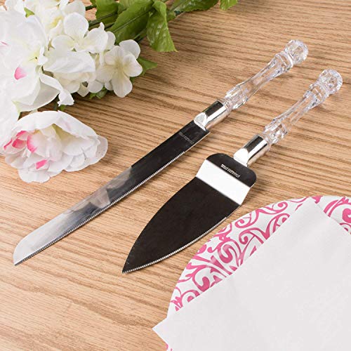 Handy Basics Wedding Cake Knife and Server Set