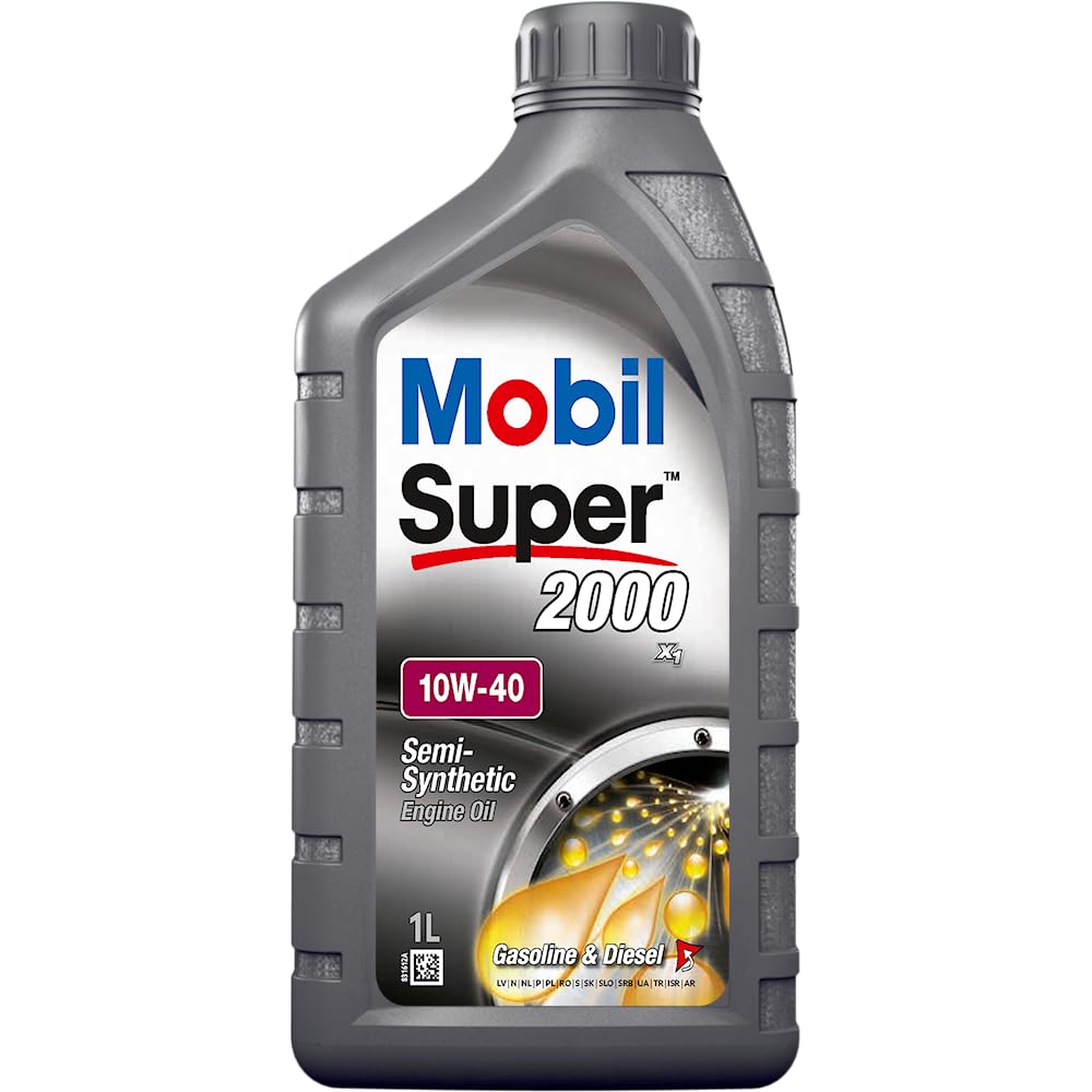 Mobil 151188 Super 2000 x1 10W-40 Engine Oil, 1 l