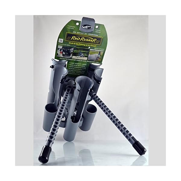 Rod-Runner-Pro-Fishing-Rod-Carrier-Gray