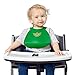 Bumkins Silicone Bib, Nintendo Baby Bib, Toddler Bib, Comfortable, Waterproof, Wipe Clean, Stain and Odor Resistant, 6-24 Months – Zelda