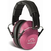 Walker's Unisex Adult's Lightweight Foldable Hearing Protection 22 dB Noise Reduction Pro Low-Profile Earmuffs