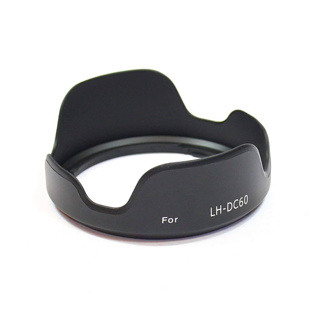 CELLONIC LH-DC60 Lens Hood Compatible for Canon PowerShot SX30 IS, SX40 HS, SX50 HS, SX520 HS, SX540 Plastic Bayonet Flower/Tulip/Petal Sun Shade Protector Cover