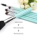 Zoreya Professional Soft 7pcs Makeup Brush Sets With Bag Essential Makeup Eye Brushes Concealer Brush Powder Brush Eyeshadow Brush Lip Brush Eye Brow Brush Blending Brush Makeup Tool