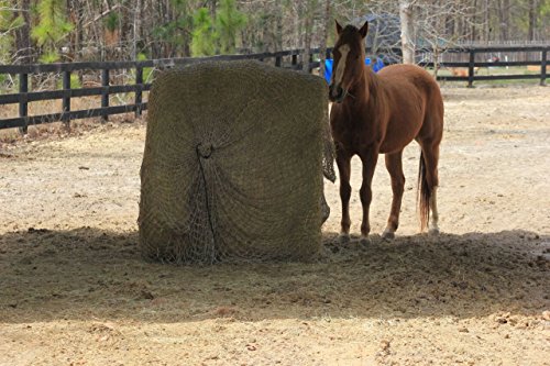 Freedom Feeder Small Mesh Hay Round Bale Net, 6'