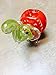 3.5 Inch Tall Dark Multi-Color Swirl Elephant
