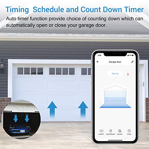 Smart WiFi Garage Remote Compatible Door Openers APP Control