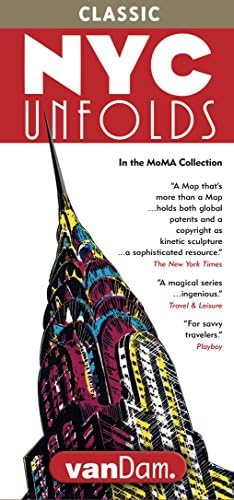 NYC Classic UNFOLDS® Pop-Up Map by VanDam