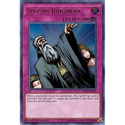 Solemn Judgment - BLRR-EN100 - Ultra Rare - 1st Zambia | Ubuy Solemn Judgment - BLRR-EN100 - Ultra Rare - 1st Zambia | Ubuy