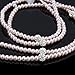 Fashionable Jewelry Pearl Necklace Earphones Headset with Mic Beads 3.5mm In-ear Earbuds wired Headphone for Ipod, Iphone, Android, Blackberry, Mp3 Player And All 3.5mm Audio Devices (Pink)