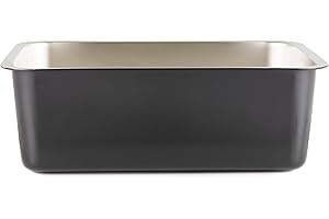 Podinor Stainless Steel Litter Box for Kitty Kitten, Open Metal Cat Litter Box Tray Pan, Small Litter Box, Rabbit Litter Box, Black