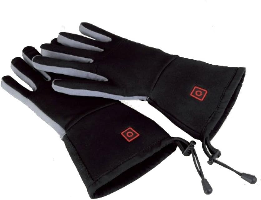 Thermosoles Heated Thermal Gloves, Unisex, Beheizbare Handschuhe Thermo Gloves, black