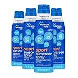 Mountain Falls Sport Sunscreen Continuous Spray, SPF 50 Broad Spectrum UVA/UVB Protection, Compare to Coppertone, 6 Ounce (Pack of 4)