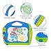 ThinkMax Drawing Board for Kids, Magna Doodle Drawing Board Set of 2, Magnetic Sketching Erasable Pad Children Painting Toys with 3 Stampers, Idea for Writing, Painting and Early Learning