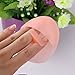 Aimike Silicone Facial Cleansing Brush Anti-slip Exfoliator Friction Pad Face Skin Care Deeper Clean Exfoliate Skin-4 Sets