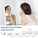 Hollywood Style LED Vanity Mirror Lights Kit, Guckmall 12 LED 17.6ft 7000K Dimmable Daylight White Flexible LED Light Strip with Dimmer for Makeup Vanity Table Set in Dressing Room Mirror Not Included