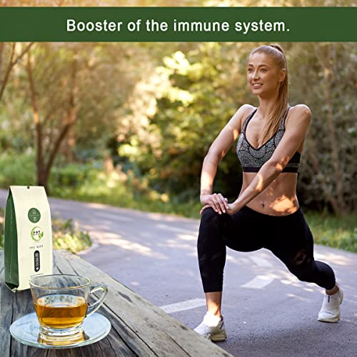 Yan Hou Tang Organic Dried White Pine Tree Needle Tea Loose Leaf Leaves Hearbals 100g 3.52Oz