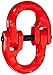 Indusco 54400012 Painted Grade 80 Drop Forged Alloy Steel Connecting Link, 1/2