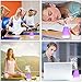 BuySShow Essential Oil Diffuser 120ML Cool Mist Humidifier with Adjustable Mist Mode 7 LED Color Changing and Waterless Auto Shut-off Function for Home Office Bedroom Room