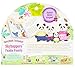 Li'l Woodzeez 4-Piece Animal Figurine Set with Storybook - Skyhopper Panda Family